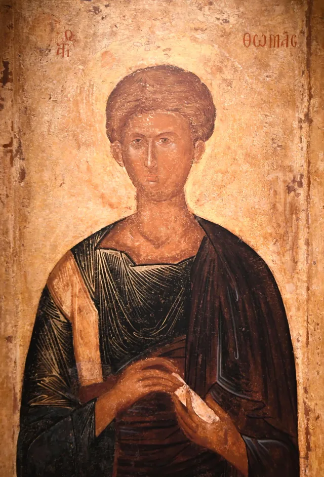 Icono del siglo XIV del Santo Apóstol Tomás, Tesalónica