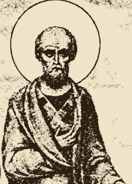 Icon of Saint Evodius (Orthodox)